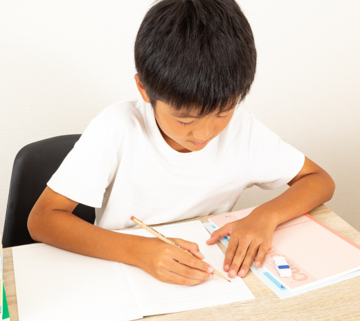 One child is undergoing a dyslexia assessment.